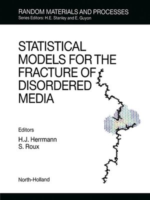 cover image of Statistical Models for the Fracture of Disordered Media